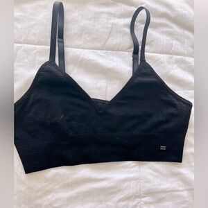 Like New Branwyn Wool Black Bralette Size Small